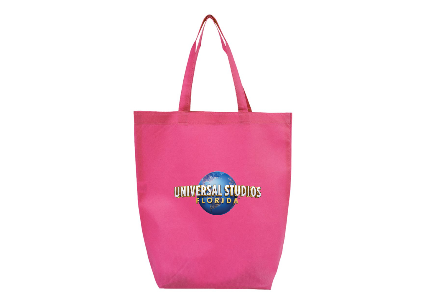 Universal Studios Florida Q-Tees Non-Woven Gusset Bottom Tote