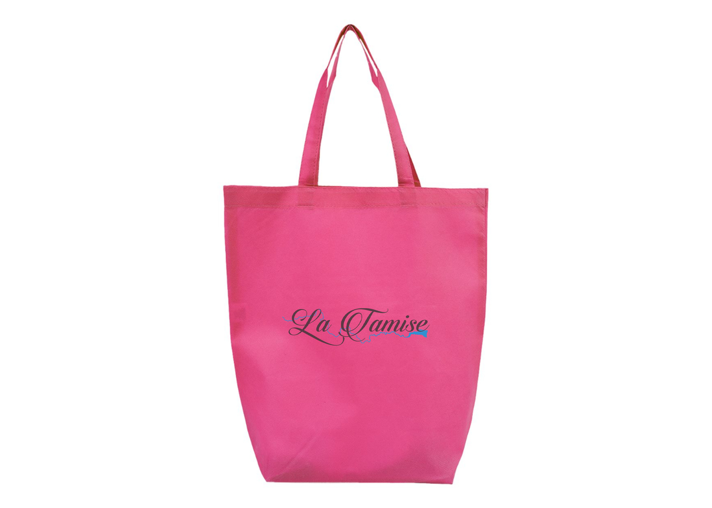 La Tamise Logo Q-Tees Non-Woven Gusset Bottom Tote