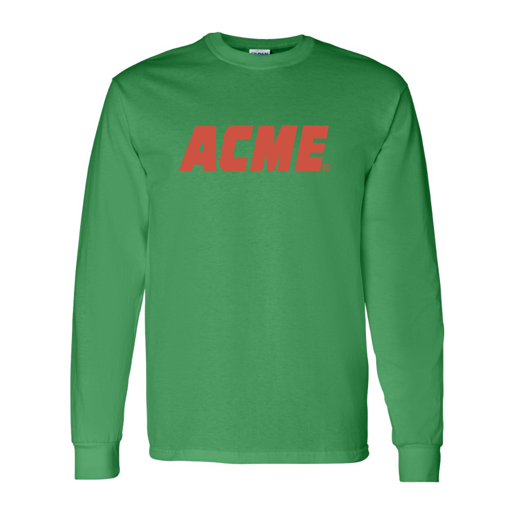 Men's ACME Logo Gildan Heavy Cotton Long Sleeve T-Shirt