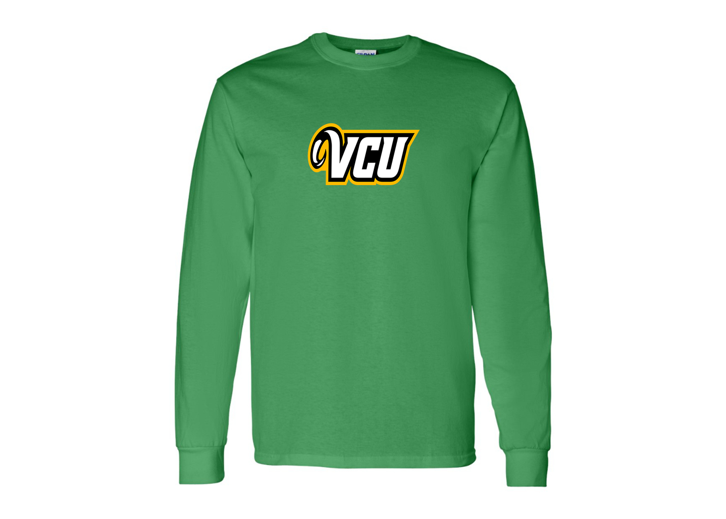 Men's Virginia Commonwealth Rams Gildan Heavy Cotton Long Sleeve T-Shirt
