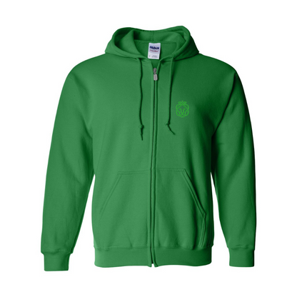 Men's Ahold Delhaize Symbol Gildan  Heavy Blend Full Zip Hooded Sweatshirt