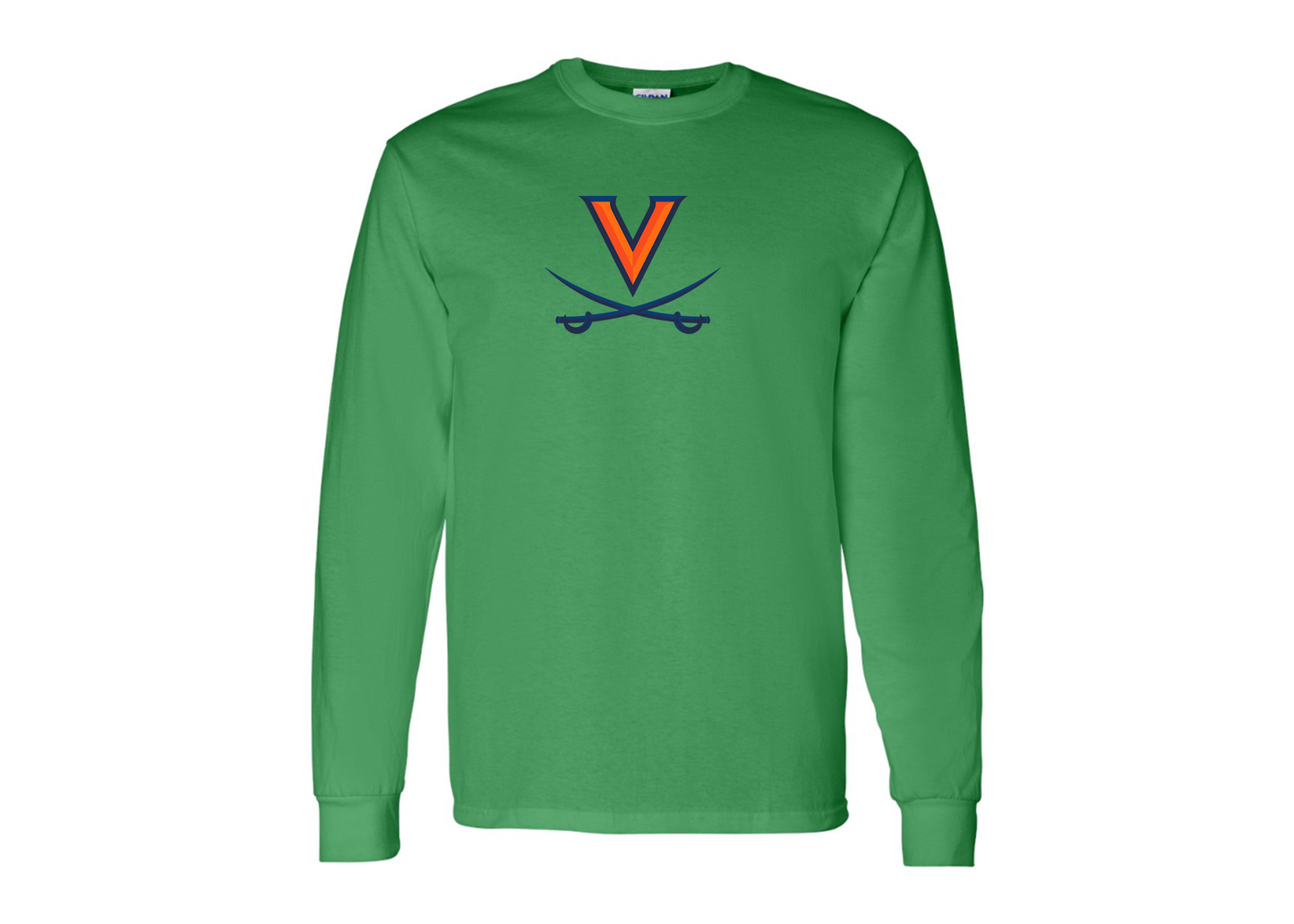 Men's Virginia Cavaliers Gildan Heavy Cotton Long Sleeve T-Shirt