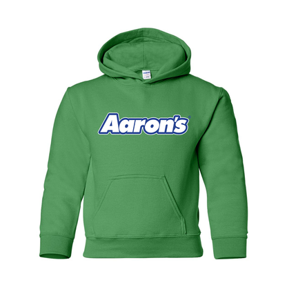Youth Aaron_s Logo Gildan Heavy Blend  Hooded Sweatshirt