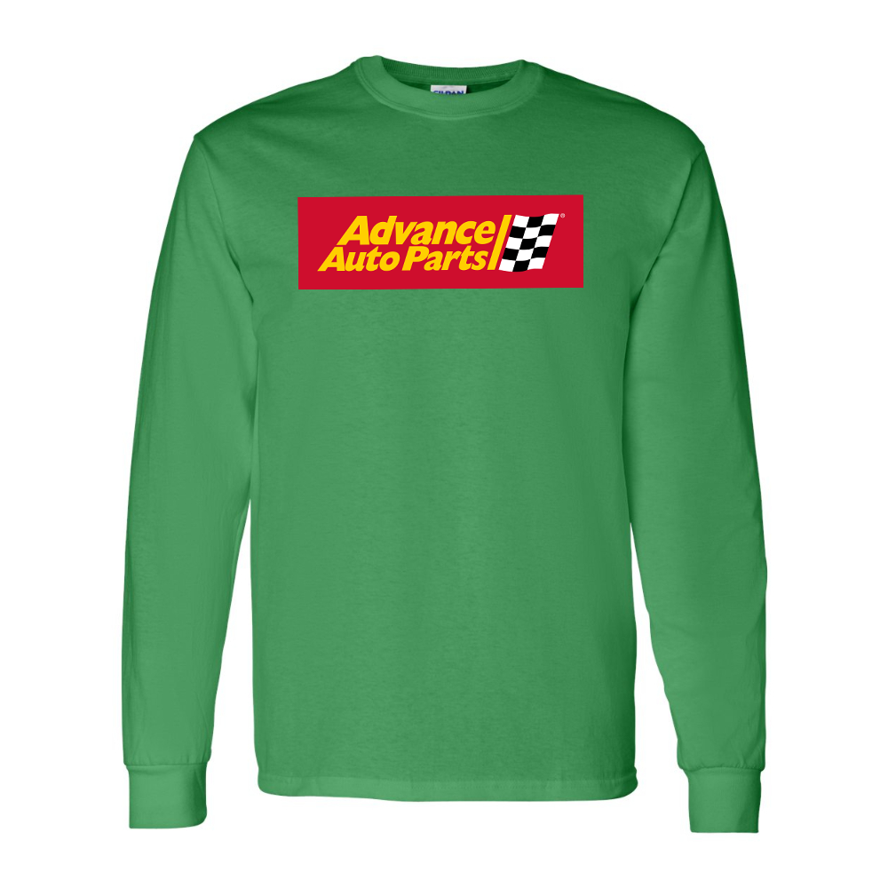 Men's Advance Auto Parts Logo Gildan Heavy Cotton Long Sleeve T-Shirt