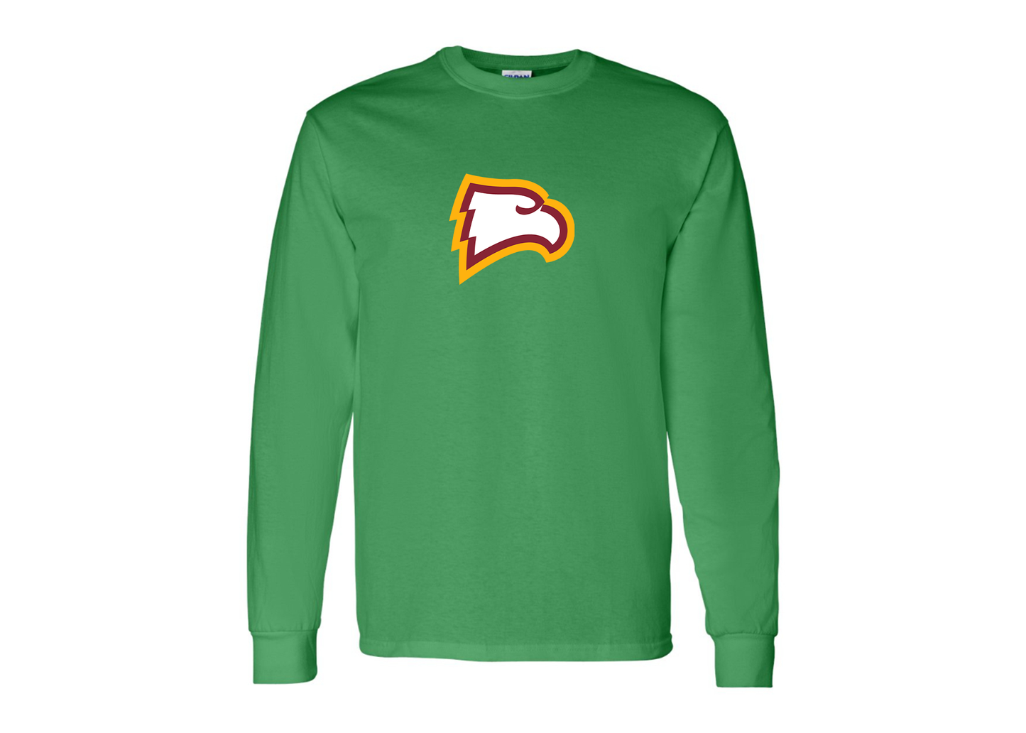 Men's Winthrop Eagles Gildan Heavy Cotton Long Sleeve T-Shirt