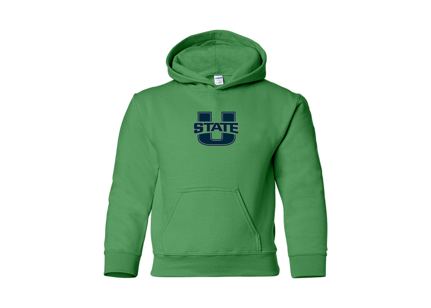 Youth Utah State Aggies Gildan Heavy Blend  Hooded Sweatshirt