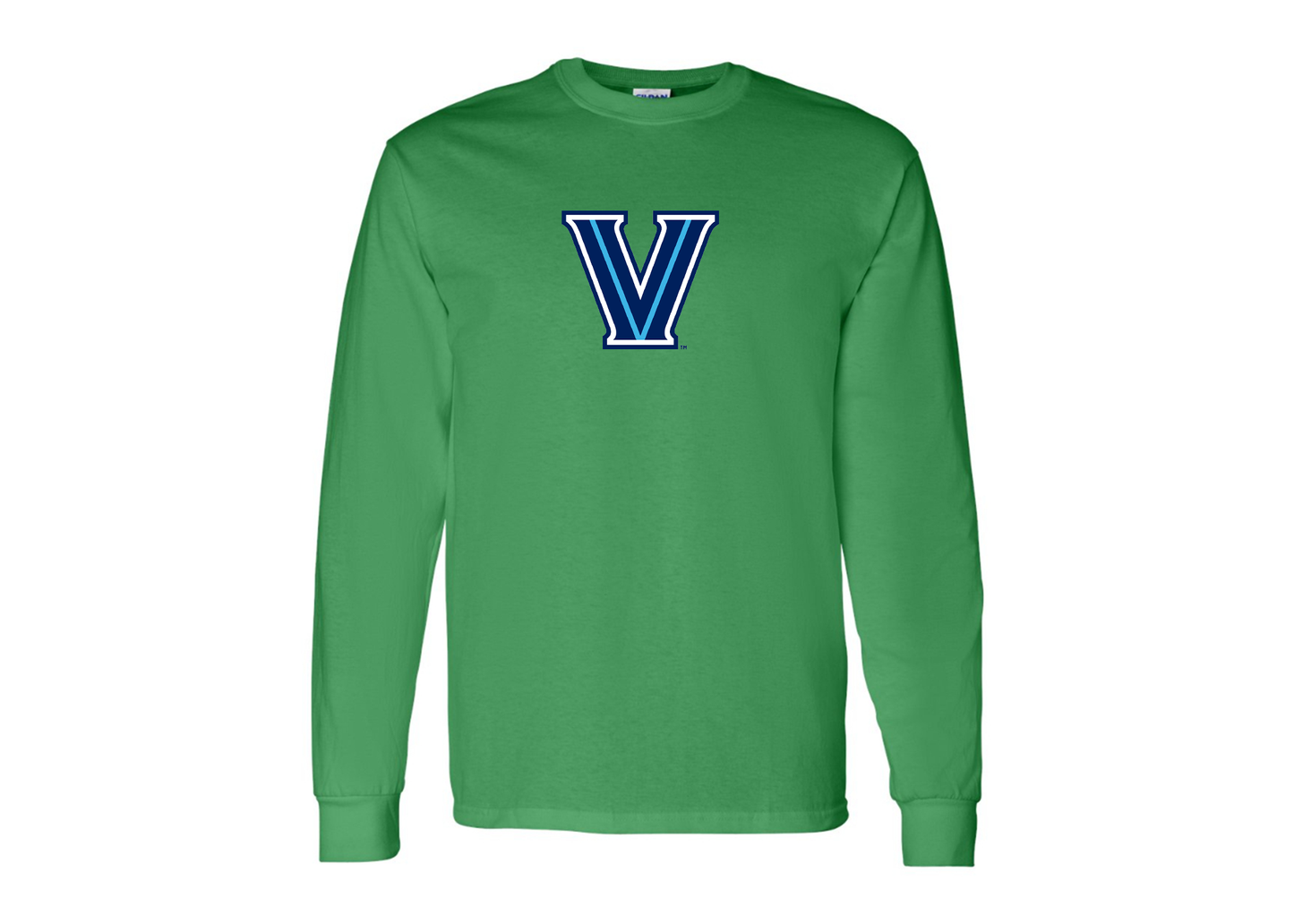 Men's Villanova Wildcats Gildan Heavy Cotton Long Sleeve T-Shirt