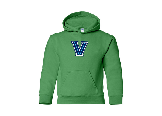 Youth Villanova Wildcats Gildan Heavy Blend  Hooded Sweatshirt