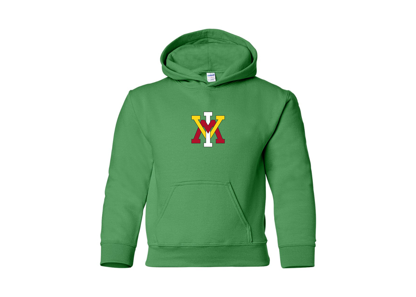 Youth VMI Keydets Gildan Heavy Blend  Hooded Sweatshirt