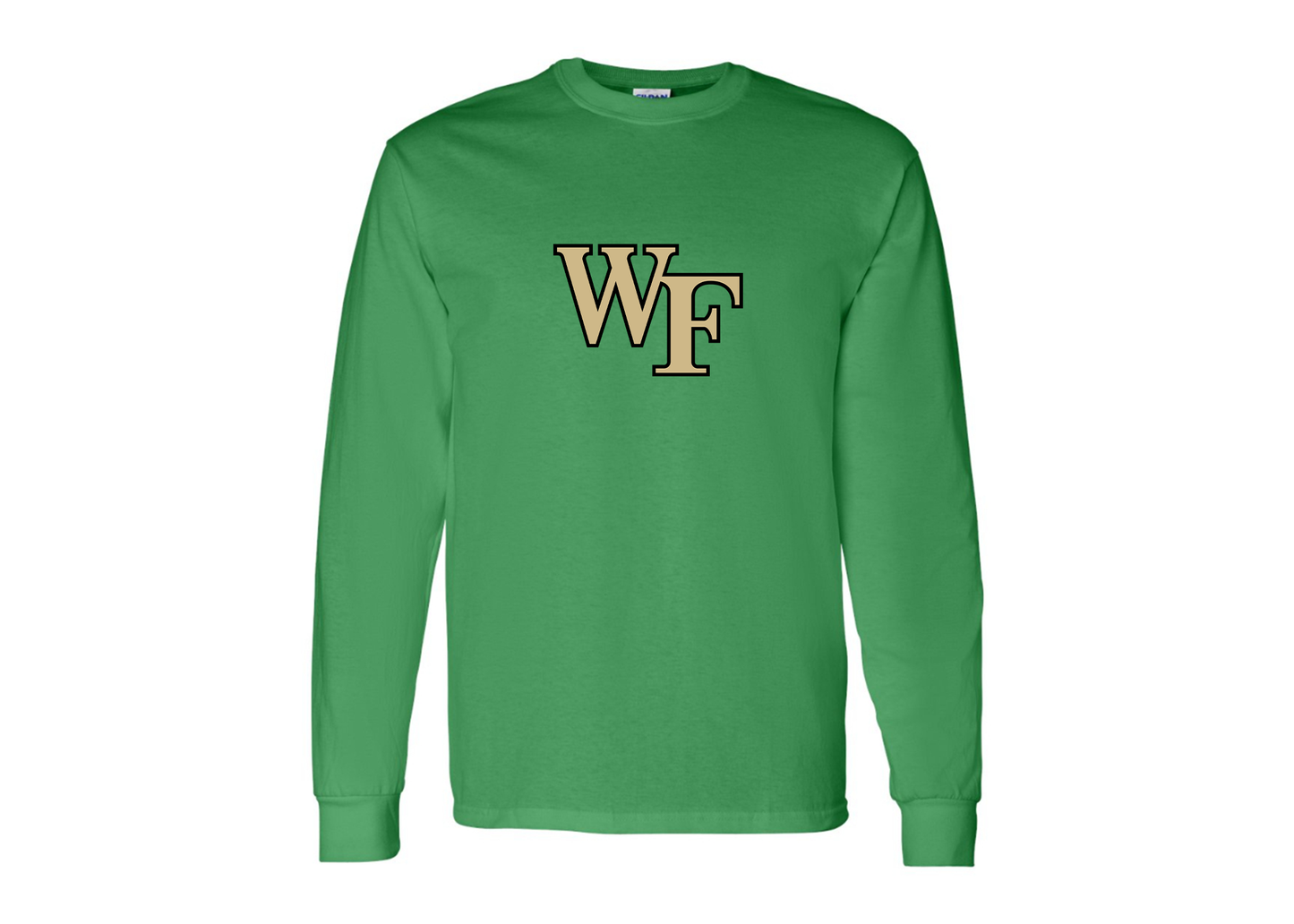 Men's Wake Forest Demon Deacons Gildan Heavy Cotton Long Sleeve T-Shirt