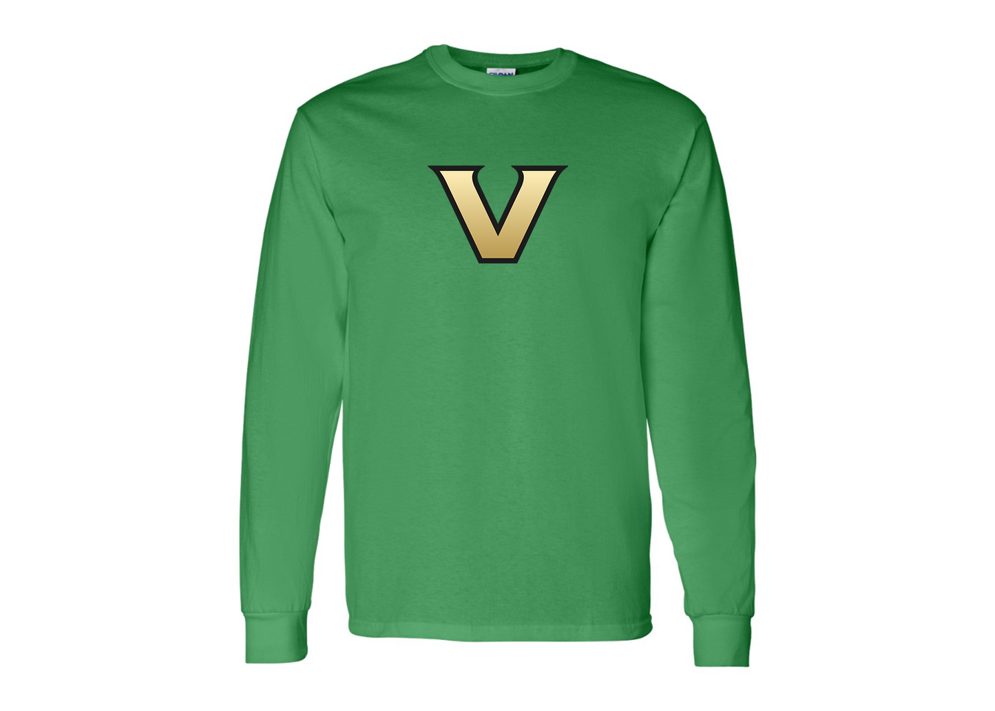 Men's Vanderbilt Commodores Gildan Heavy Cotton Long Sleeve T-Shirt