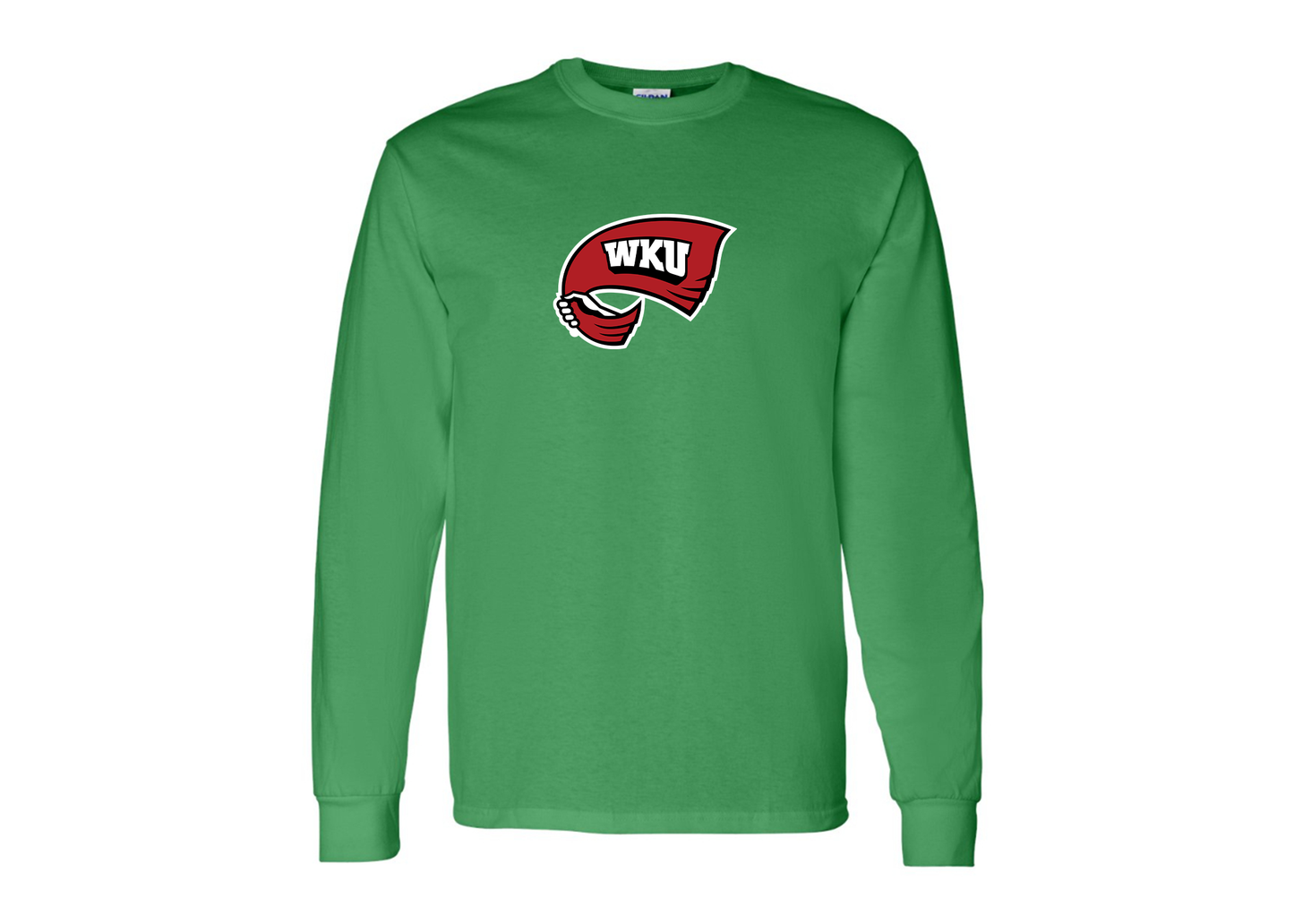 Men's Western Kentucky Hilltoppers Gildan Heavy Cotton Long Sleeve T-Shirt