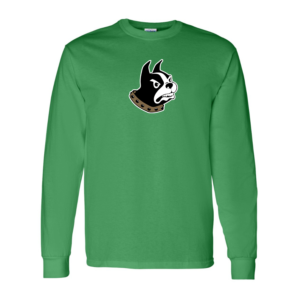 Men's Wofford Terriers Gildan Heavy Cotton Long Sleeve T-Shirt