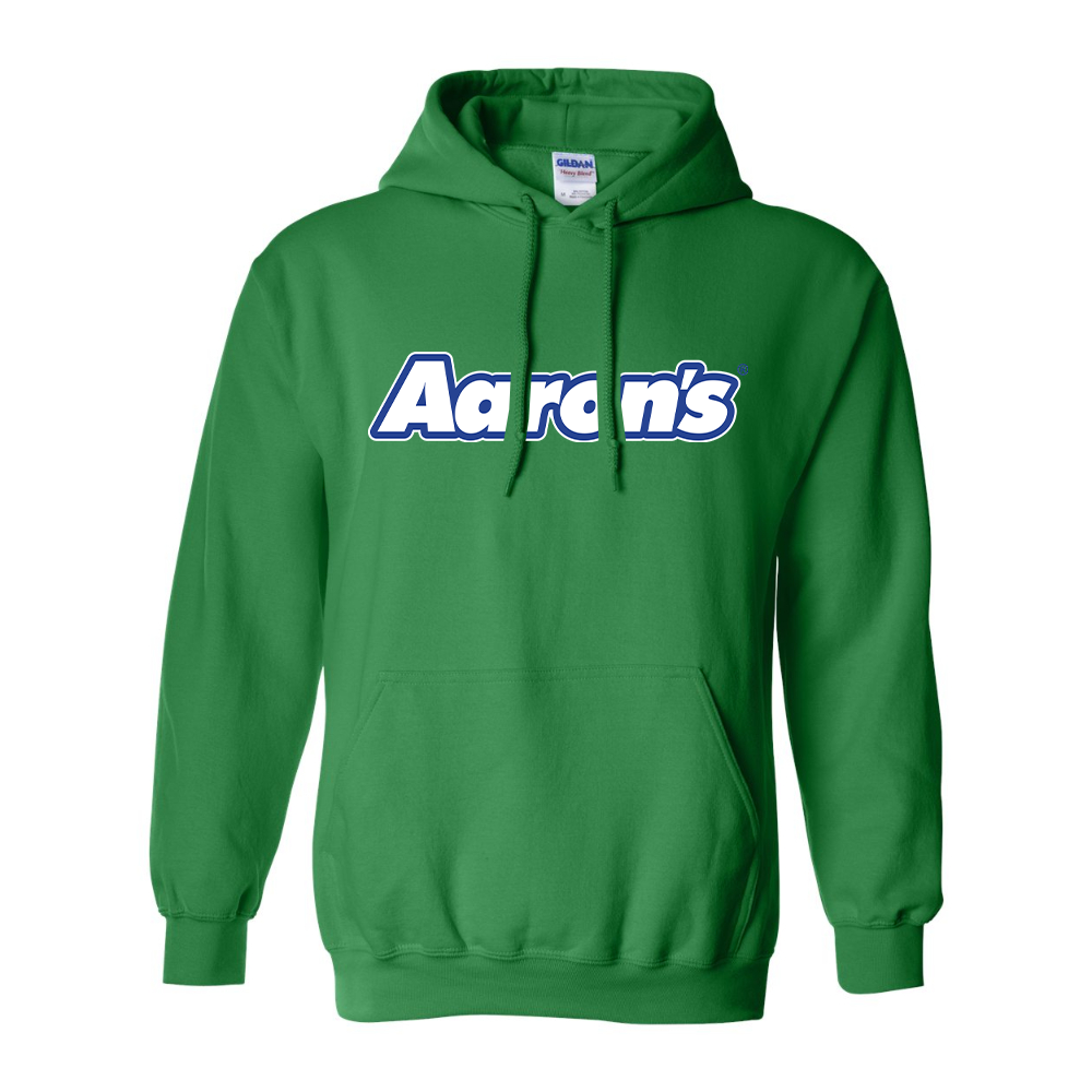 Men's Aaron_s Logo Gildan  Heavy Blend Hooded Sweatshirt