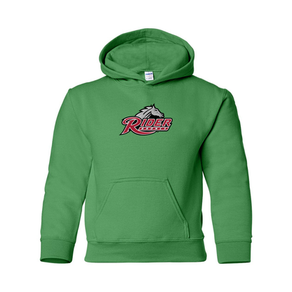 Youth Rider Broncs Logo Gildan Heavy Blend  Hooded Sweatshirt