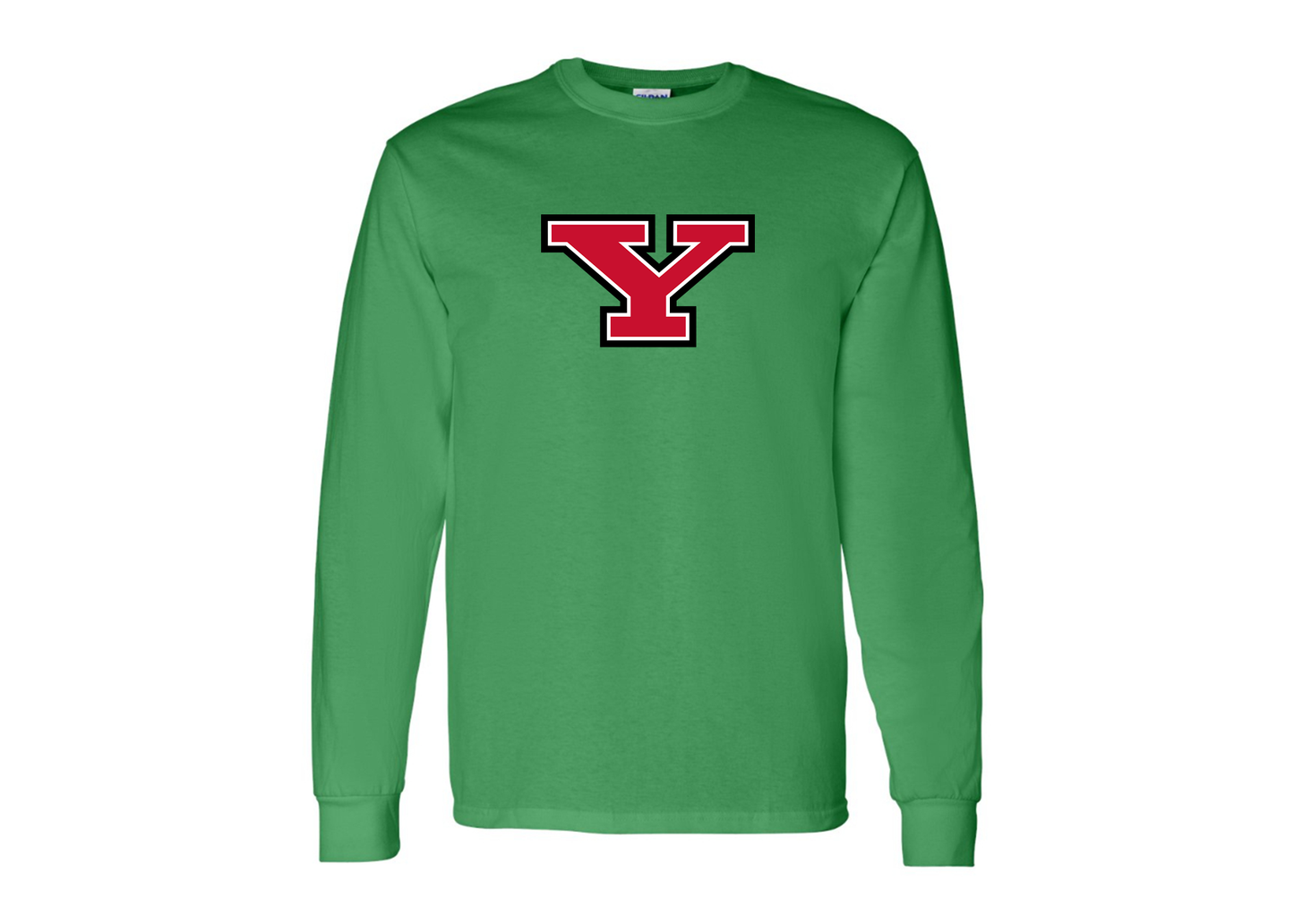 Men's Youngstown State Penguins Gildan Heavy Cotton Long Sleeve T-Shirt