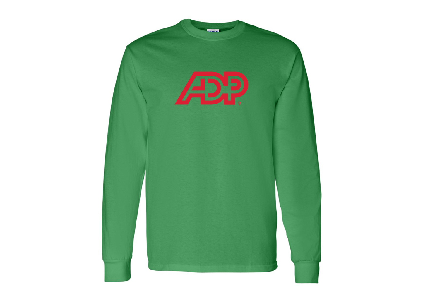 Men's ADP Logo Gildan Heavy Cotton Long Sleeve T-Shirt