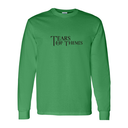 Men's Tear Of Themis Logo Gildan Heavy Cotton Long Sleeve T-Shirt
