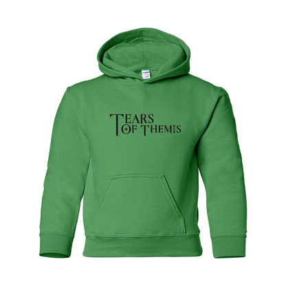 Youth Tear Of Themis Logo Gildan Heavy Blend  Hooded Sweatshirt