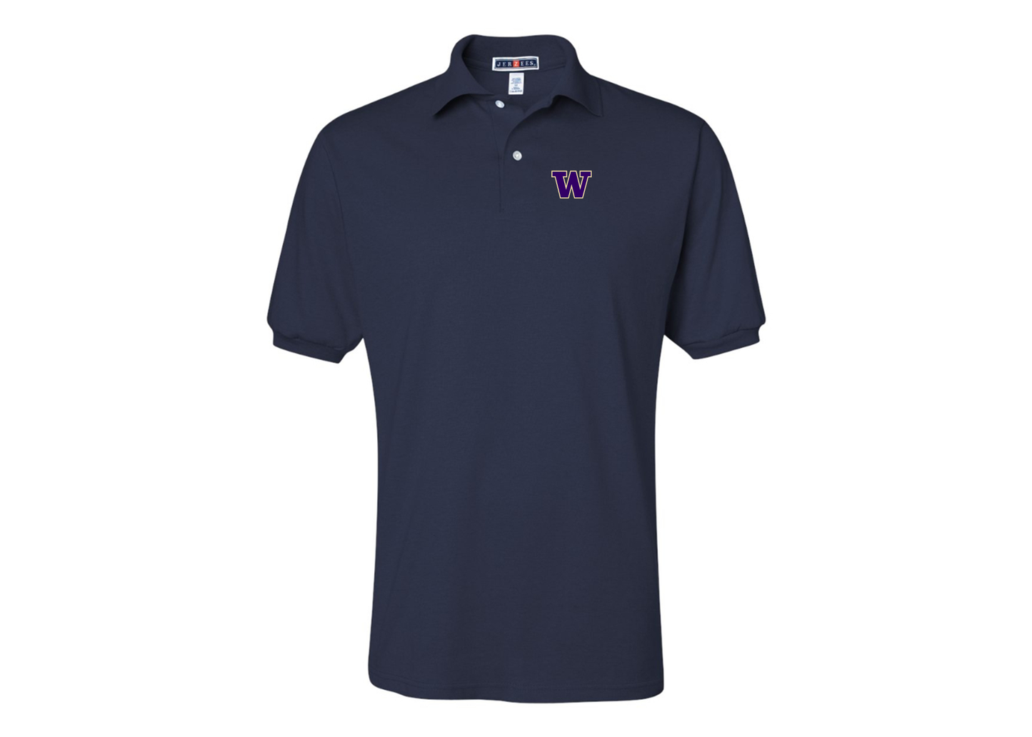 Men's Washington Huskies JERZEES  SpotShield polo