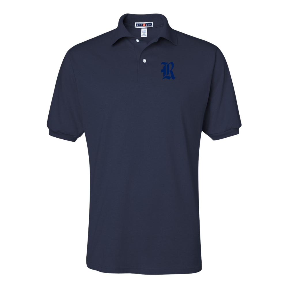 Men's Rice Owls Logo JERZEES  SpotShield polo