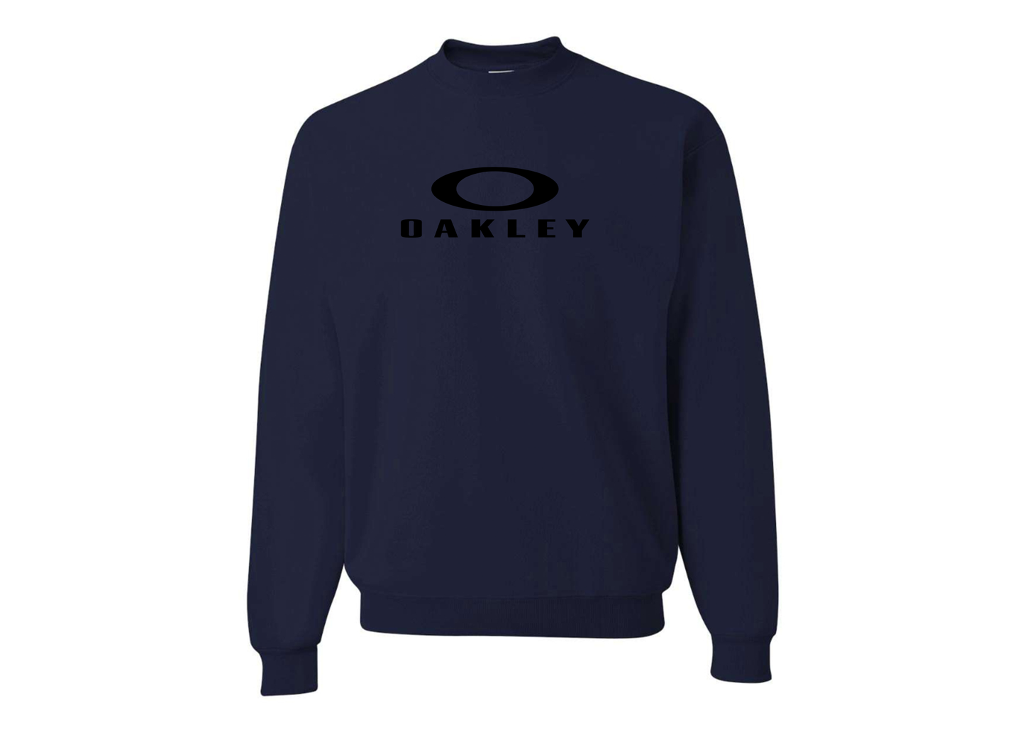 Men's Oakley Logo JERZEES NuBlend Crewneck Sweatshirt