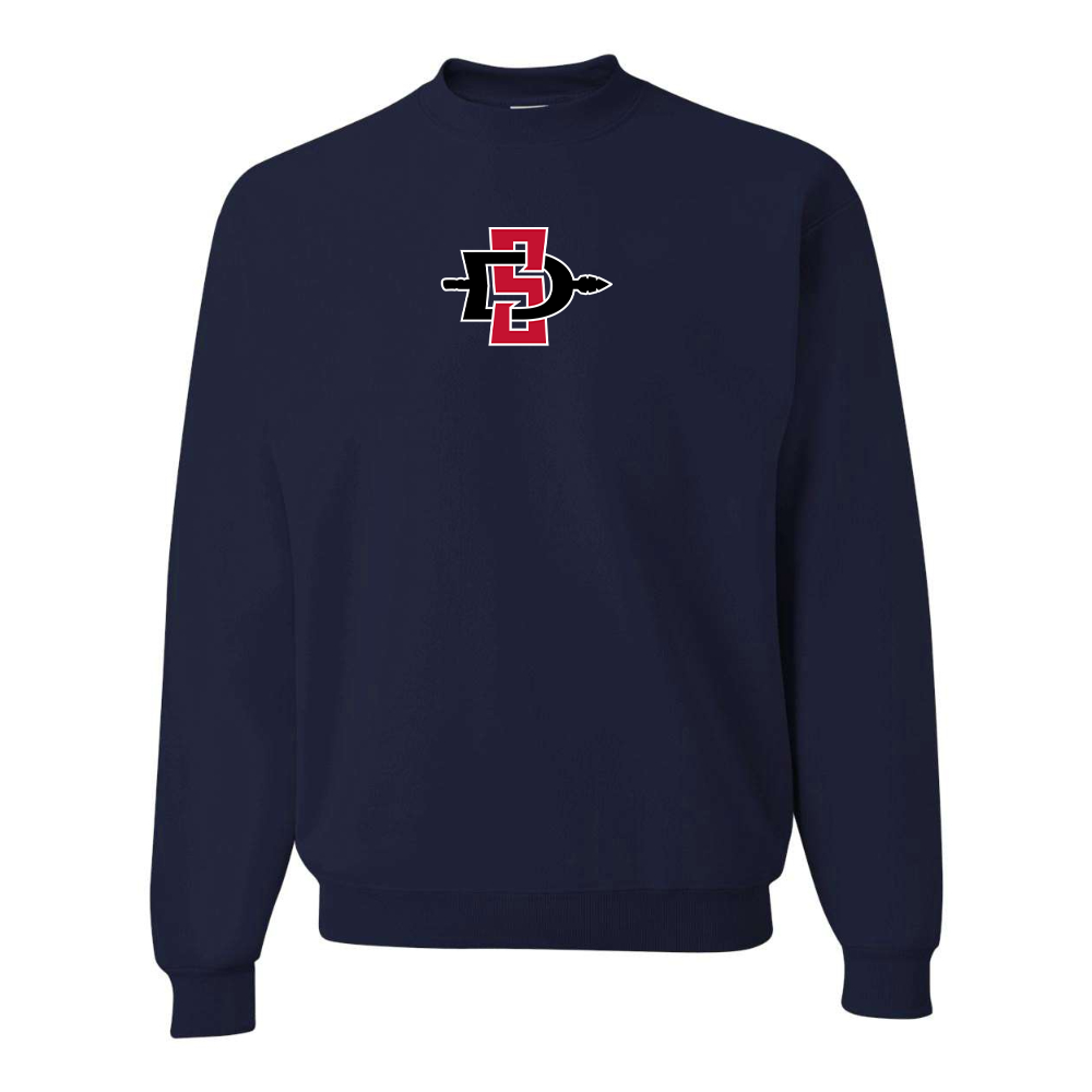 Men's San Diego State Aztecs Logo  JERZEES NuBlend Crewneck Sweatshirt