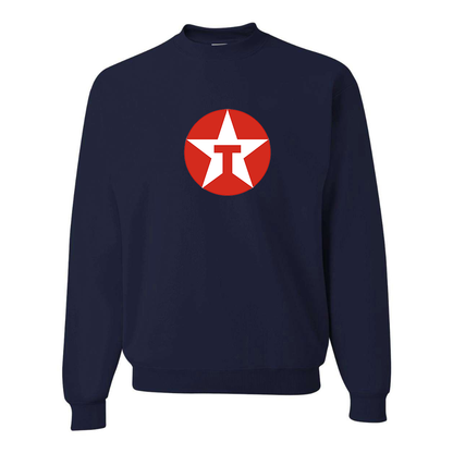 Men's Texaco Logo  JERZEES NuBlend Crewneck Sweatshirt