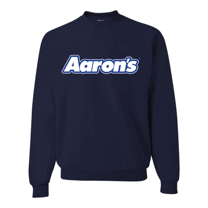 Men's Aaron_s Logo  JERZEES NuBlend Crewneck Sweatshirt