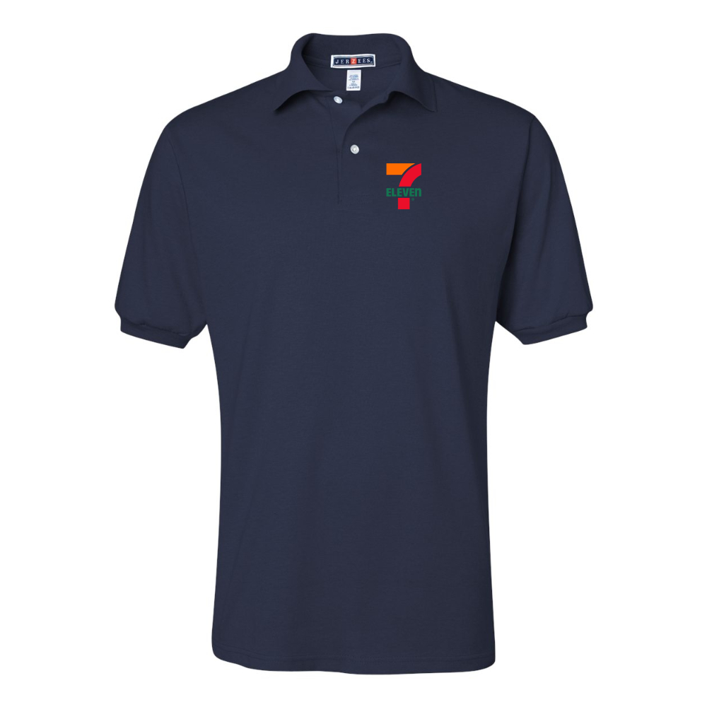 Men's 7 Eleven Logo JERZEES  SpotShield polo
