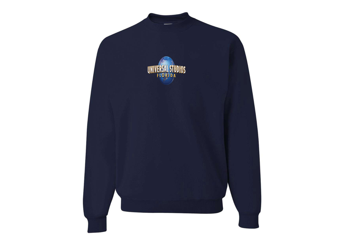 Men's Universal Studios Florida JERZEES NuBlend Crewneck Sweatshirt