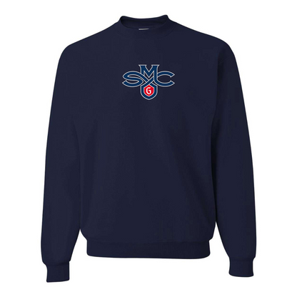 Men's Saint Marys Gaels Logo  JERZEES NuBlend Crewneck Sweatshirt