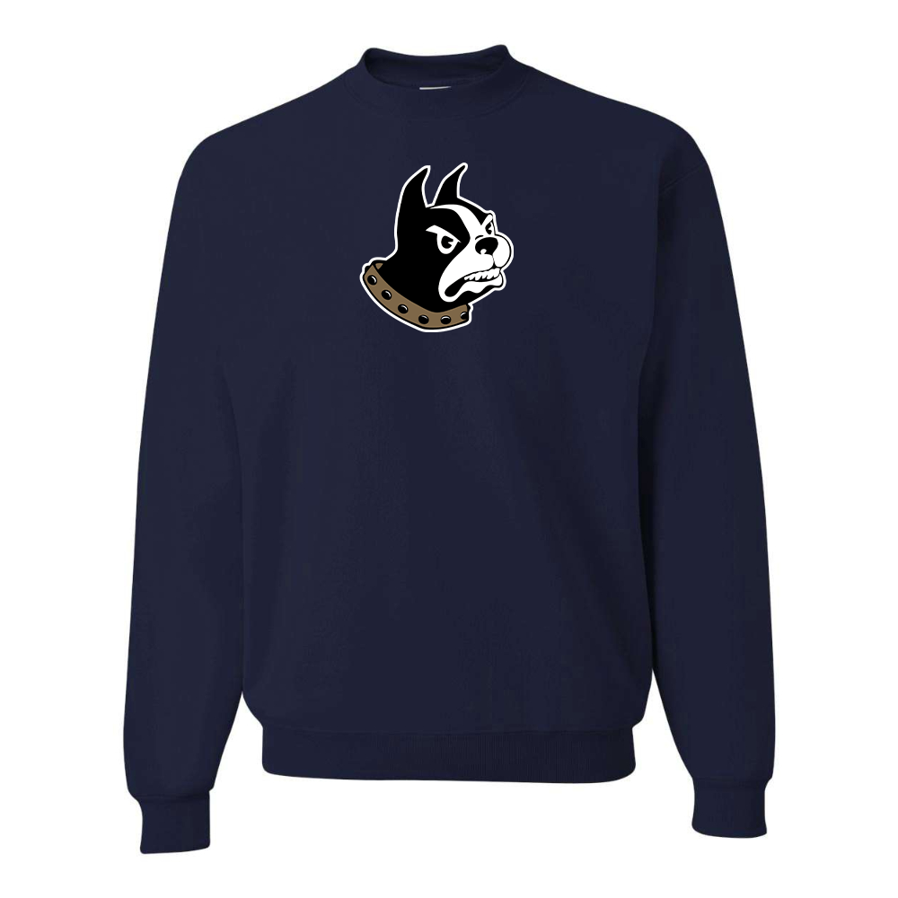 Men's Wofford Terriers JERZEES NuBlend Crewneck Sweatshirt