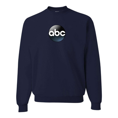 Men's Abc Logo  JERZEES NuBlend Crewneck Sweatshirt