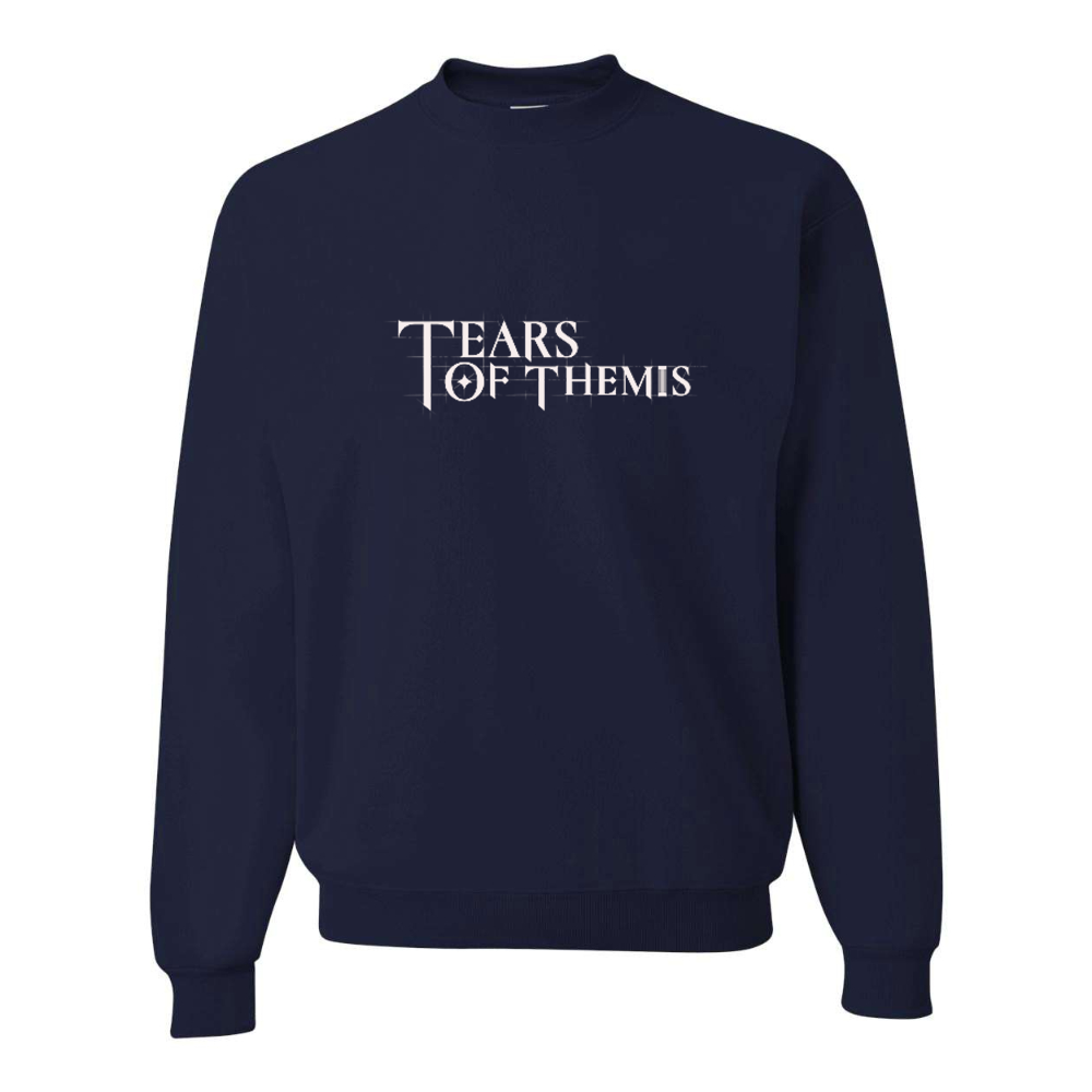 Men's Tear Of Themis Logo JERZEES NuBlend Crewneck Sweatshirt