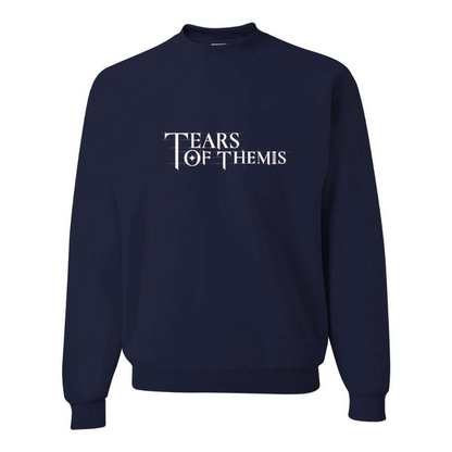 Men's Tear Of Themis Logo JERZEES NuBlend Crewneck Sweatshirt
