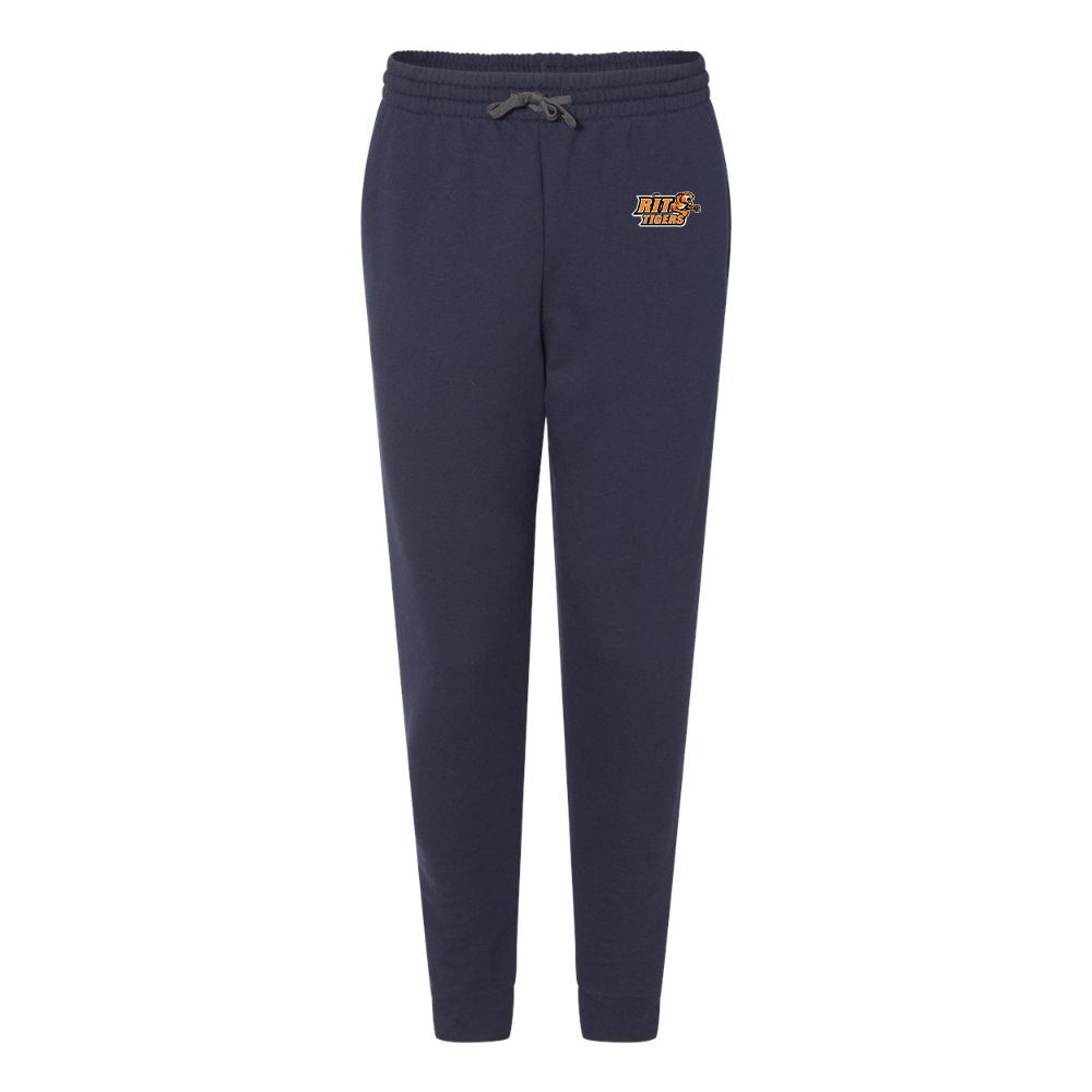 Men's RIT Tigers Logo JERZEES Nublend Joggers