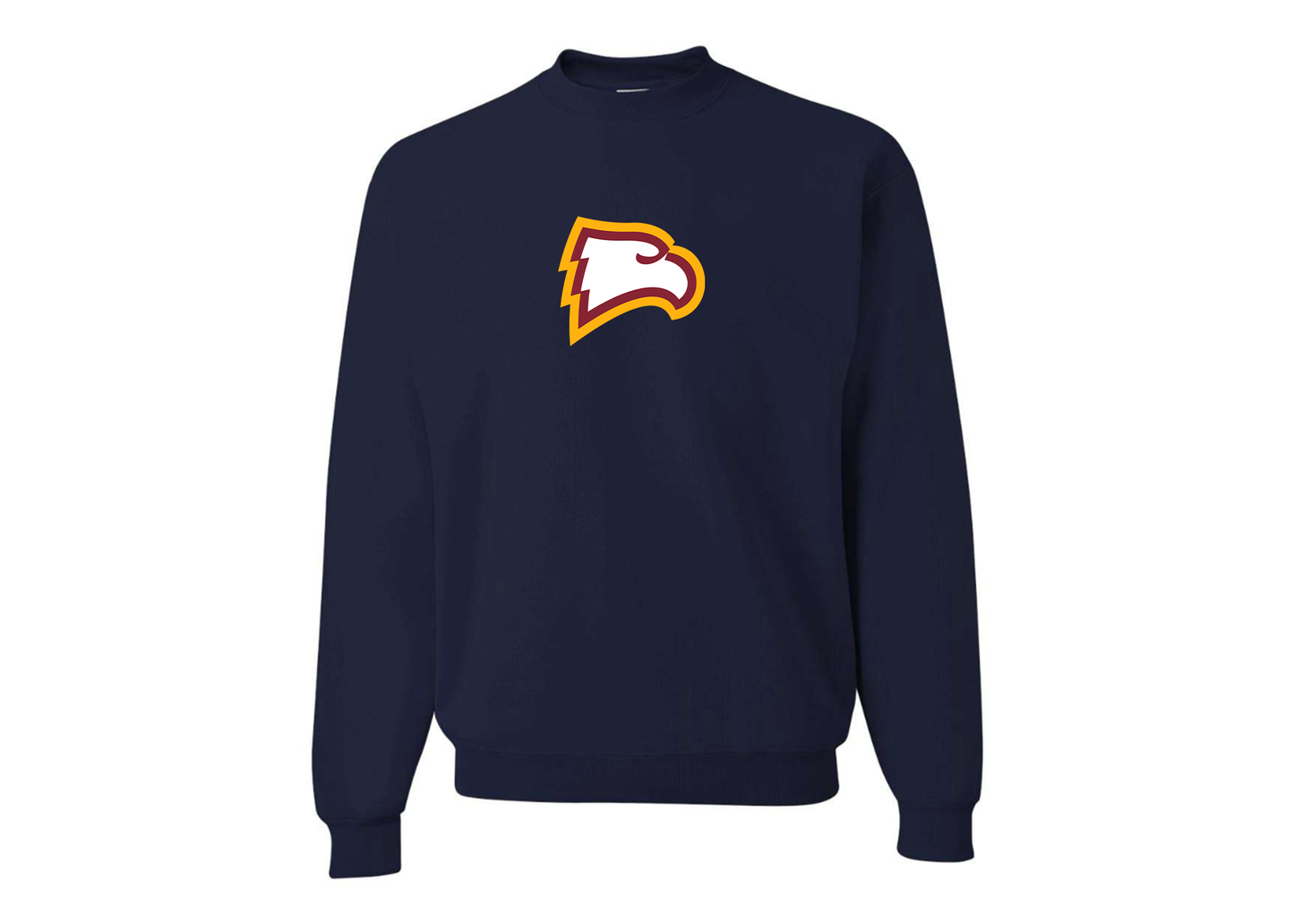 Men's Winthrop Eagles JERZEES NuBlend Crewneck Sweatshirt