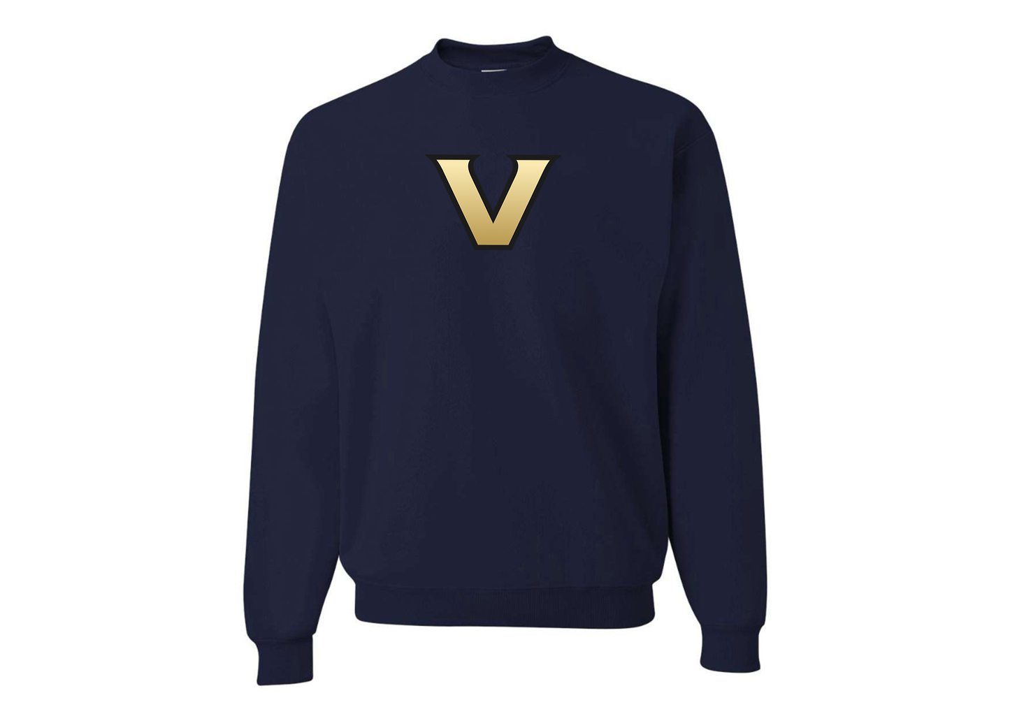 Men's Vanderbilt Commodores JERZEES NuBlend Crewneck Sweatshirt