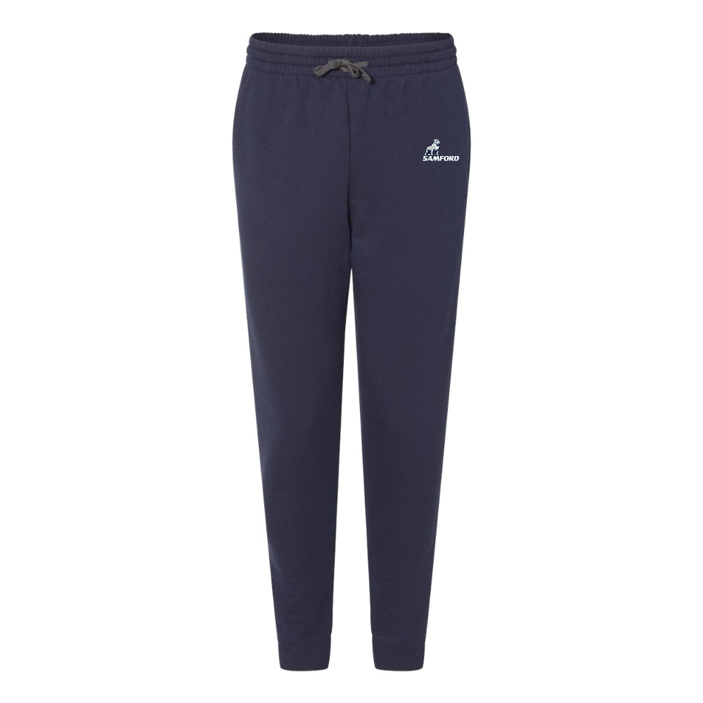 Men's Samford Bulldogs Logo JERZEES Nublend Joggers