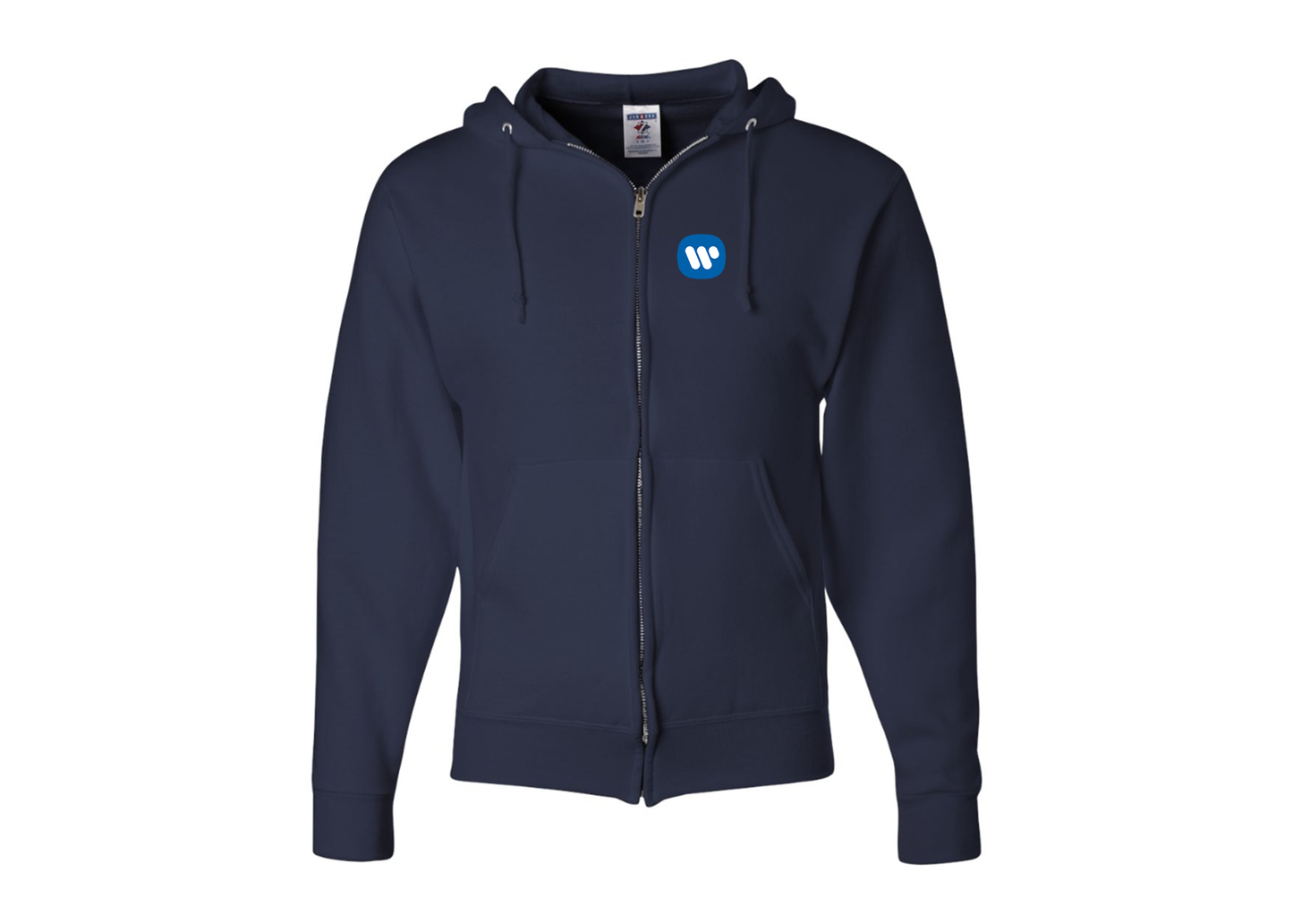 Men's WMG JERZEES NuBlend Full-Zip Hooded Sweatshirt