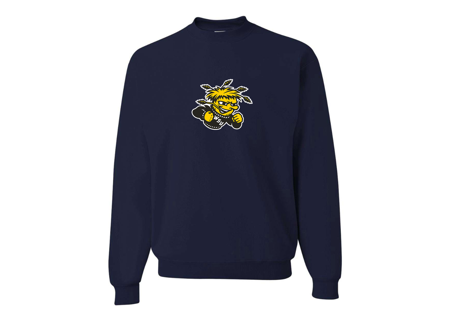 Men's Wichita State Shockers JERZEES NuBlend Crewneck Sweatshirt