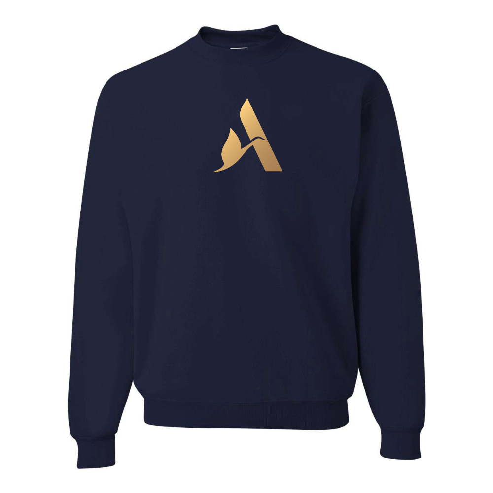 Men's Accor Golden Logo JERZEES NuBlend Crewneck Sweatshirt