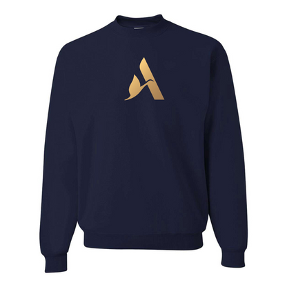 Men's Accor Golden Logo JERZEES NuBlend Crewneck Sweatshirt