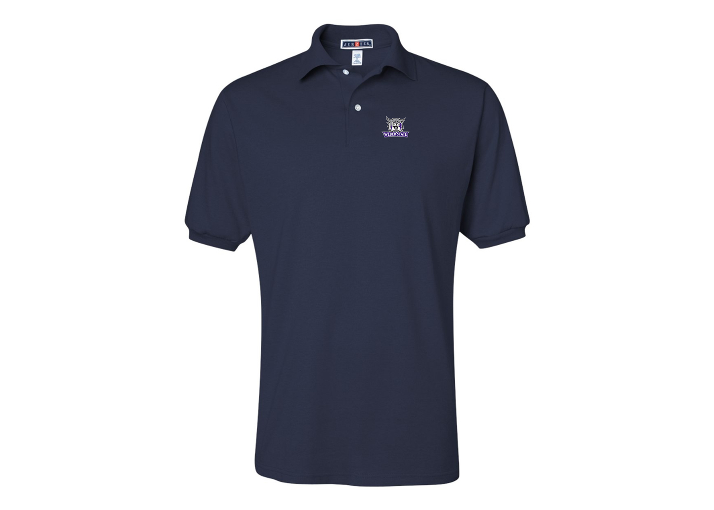 Men's Weber State Wildcats JERZEES  SpotShield polo