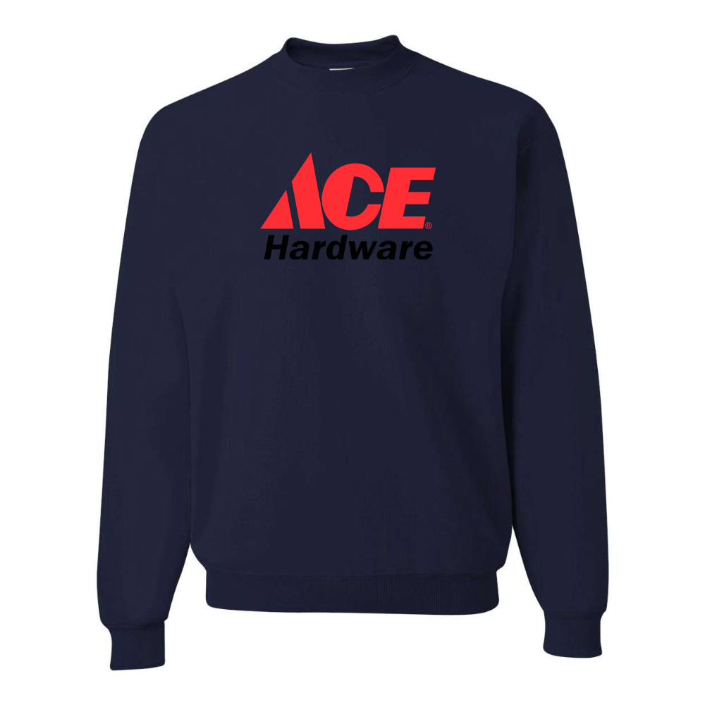 Men's ACE Hardware Logo  JERZEES NuBlend Crewneck Sweatshirt
