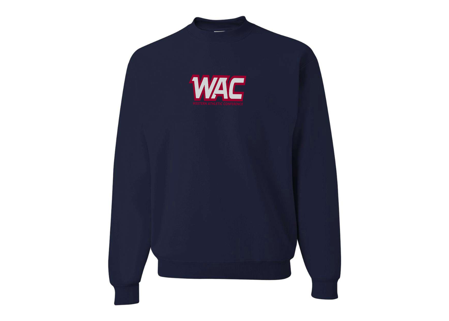 Men's Western Athletic Conference JERZEES NuBlend Crewneck Sweatshirt