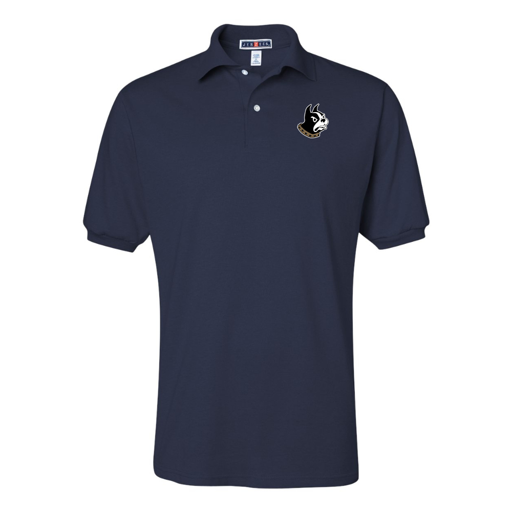 Men's Wofford Terriers JERZEES  SpotShield polo