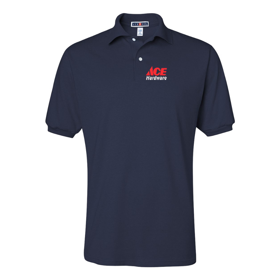 Men's ACE Hardware Logo JERZEES  SpotShield polo