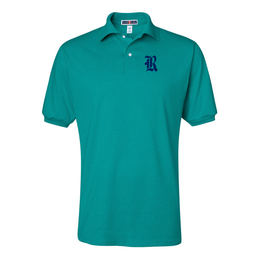 Men's Rice Owls Logo JERZEES  SpotShield polo